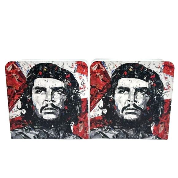 NEW Che Guevara Metal Napkin Holders NIB Political Decor Revolutionary Art Set - Picture 3 of 7